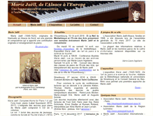 Tablet Screenshot of mariejaell-alsace.net